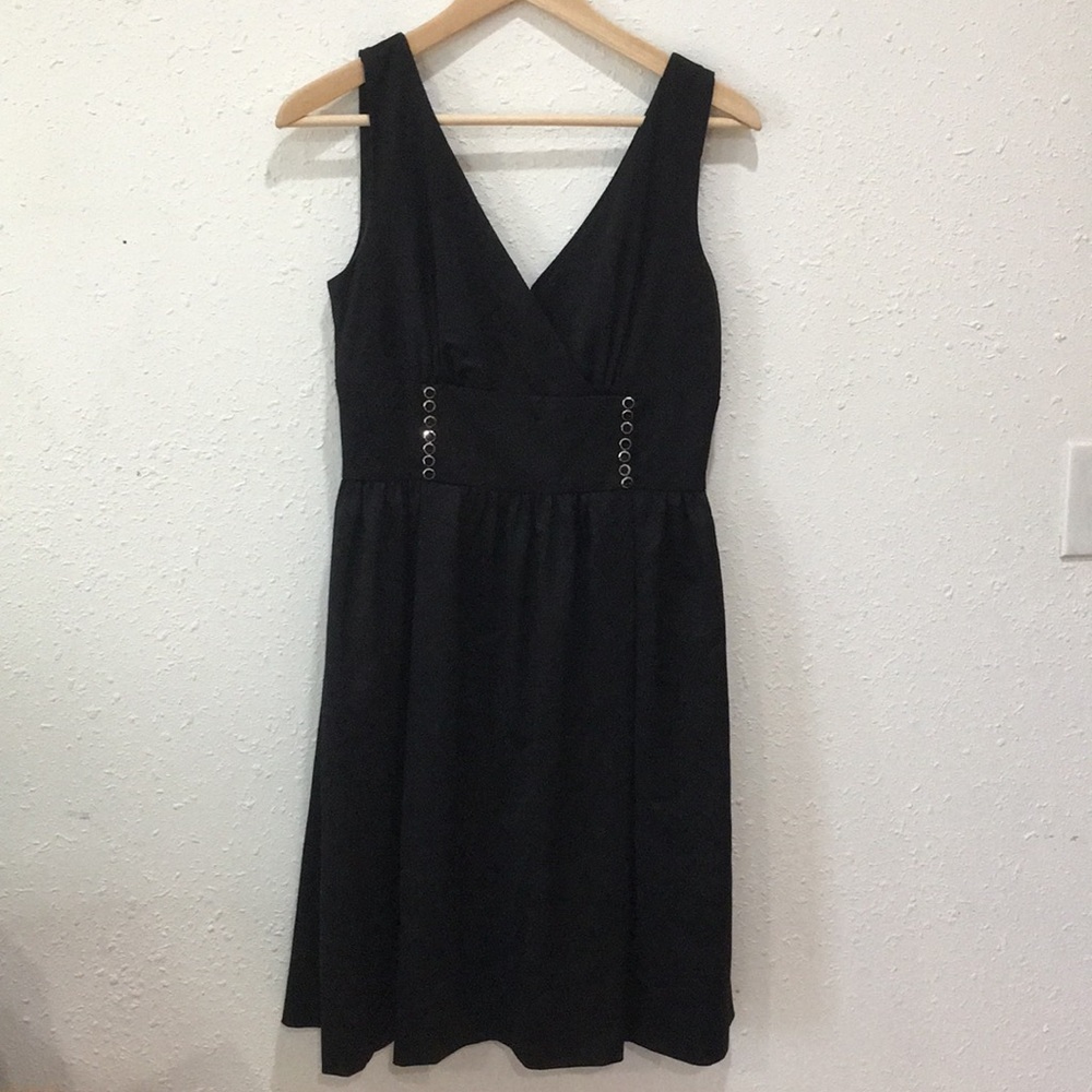 EUC Ginny H Workwear Dress Size 4 Black Wool